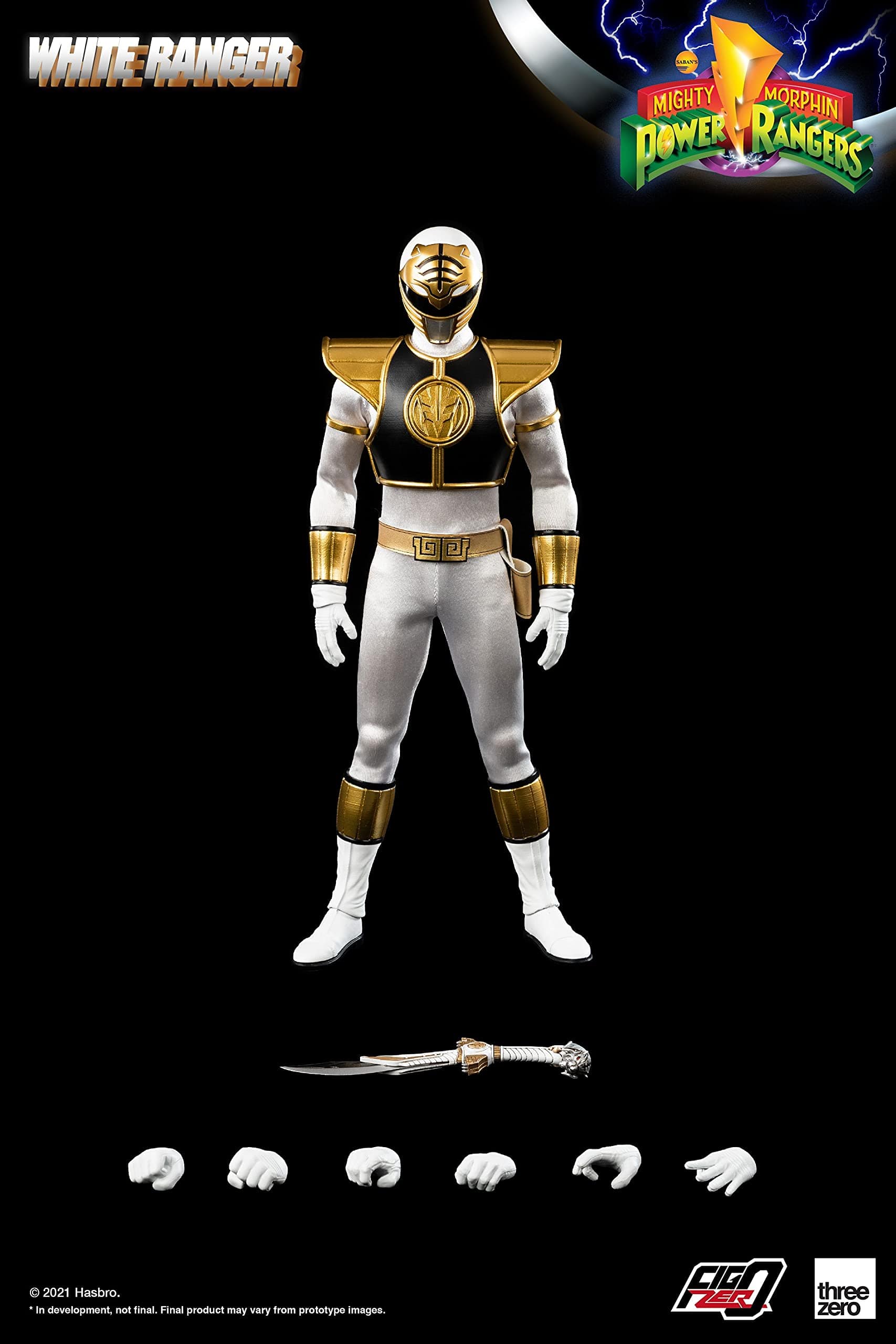 threezero Mighty Morphin Power Rangers: Figura - Imagen 3