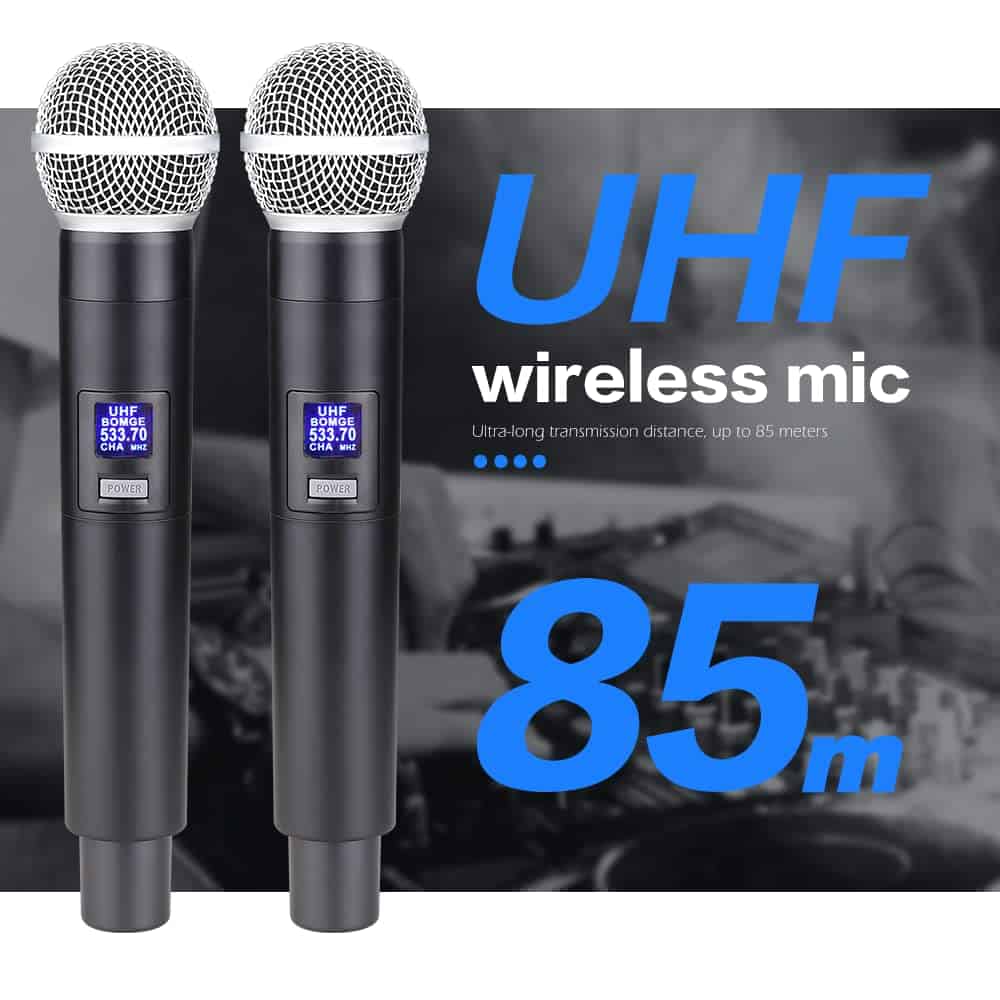 Mezcladora DJ de 6 canales BOMGE con doble micrófono - Imagen 5