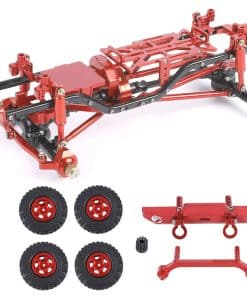Marco de chasis de metal para RC ensamblado para 1/24 RC