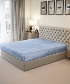 Sábana Ajustable de Seda 100% Pura King de Mulberry Park 22