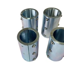 BZBMGMO Abrazaderas de tubo de cuello dividido, Conector