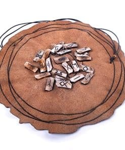 Conjunto de Adivinación de Runas Vikingas con Piezas