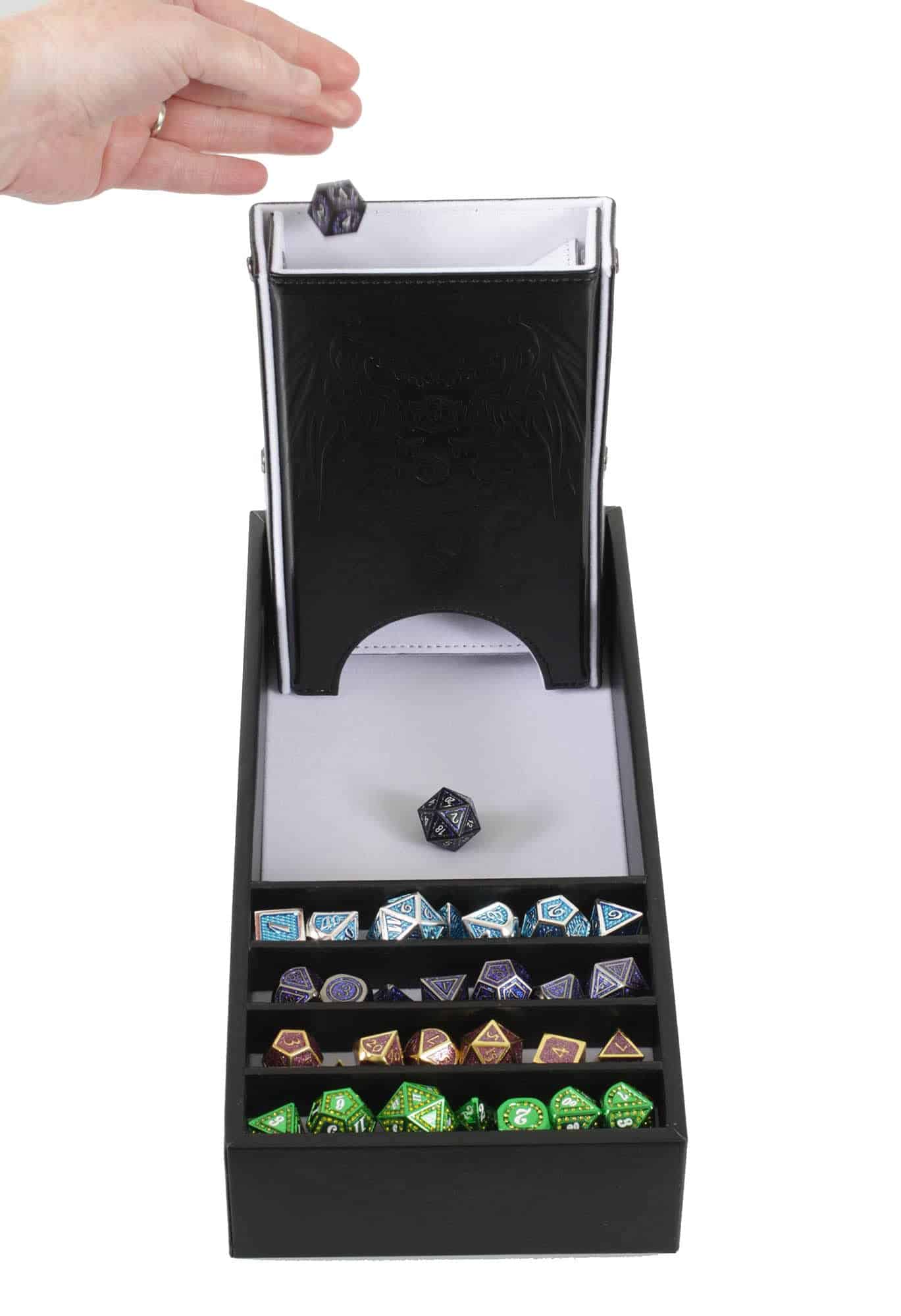 Juego de Bandeja de Dados y Torre de Dados de Forged Dice - Imagen 6