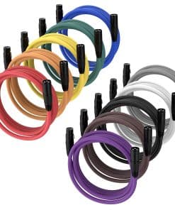 Cable Premium de Micrófono XLR Macho a Hembra JTDER - 10