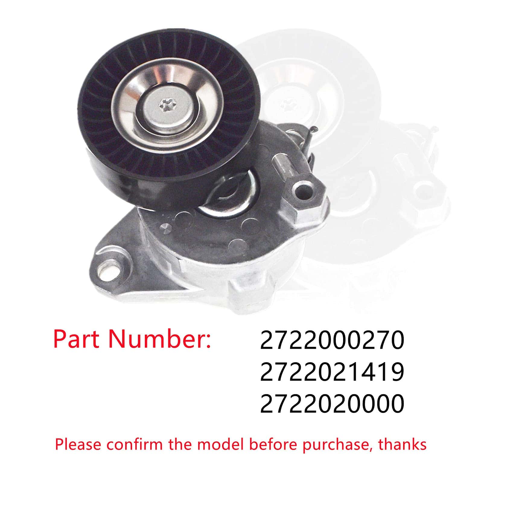 RainMan S Conjunto de Poleas Tensadoras y Locas de la - Imagen 4