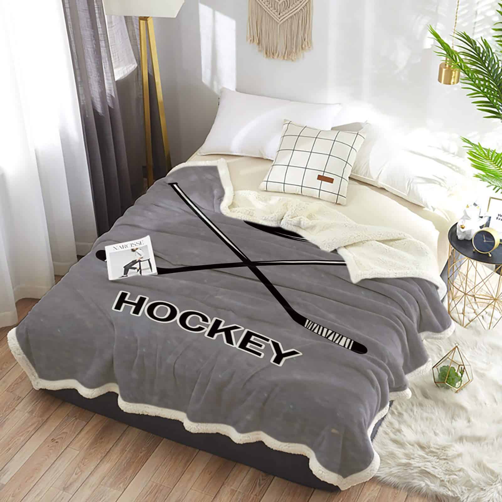 Manta de felpa Sherpa IDOWMAT 50x60 in | Esponjosa y suave - Imagen 7