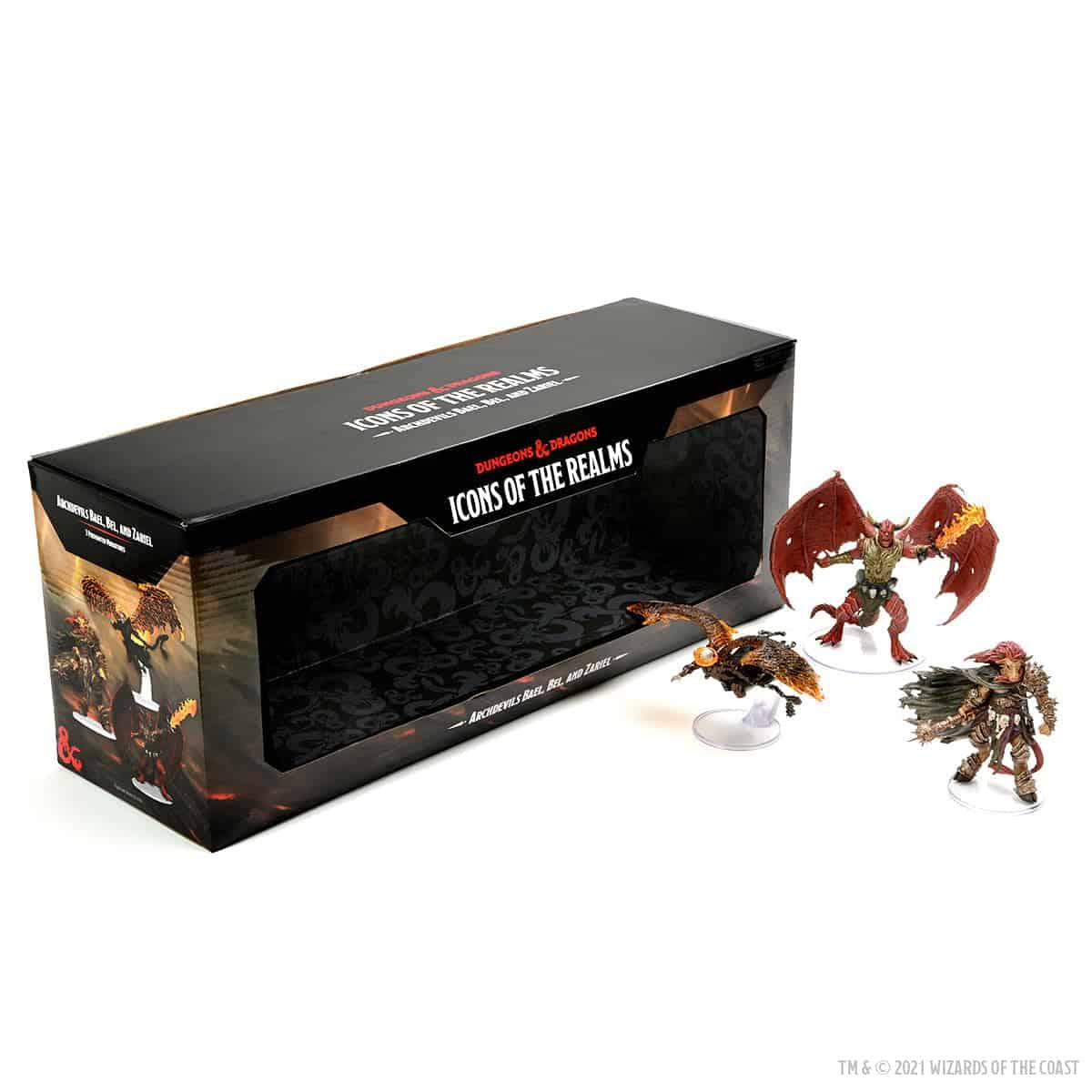 WizKids D&D Icons of The Realms: Archdevils - Bael, Bel,