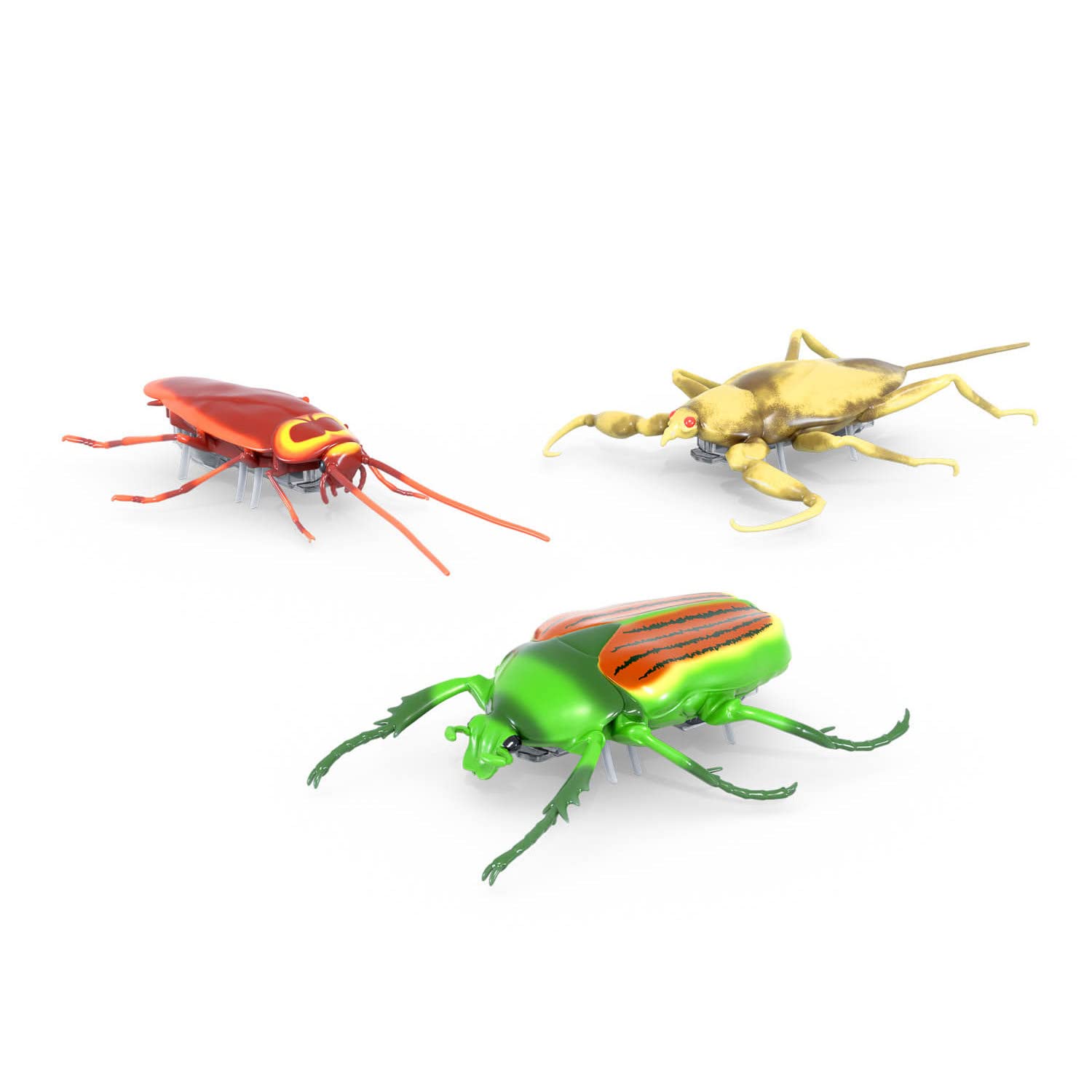 Paquete de 3 HEXBUG Real Bugs Nanos, Figuras de Juguete de - Imagen 5