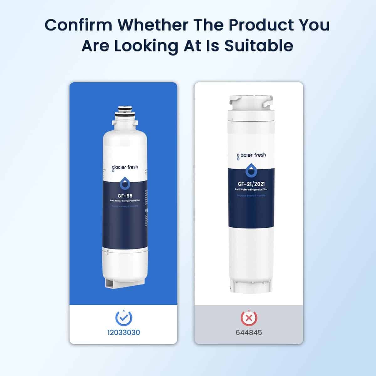 Filtro de Agua para Refrigerador GLACIER FRESH Reemplazo - Imagen 4