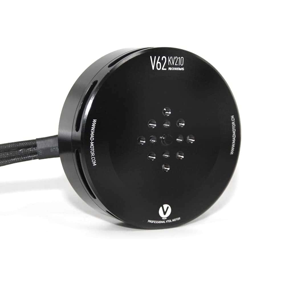 Motor brushless V62 210KV MAD COMPONENTS para Multirotor - Imagen 3