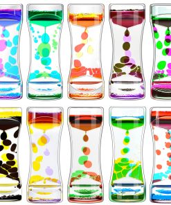 Pack de 10 FKYTION Liquid Motion Bubbler Timer - Grandes