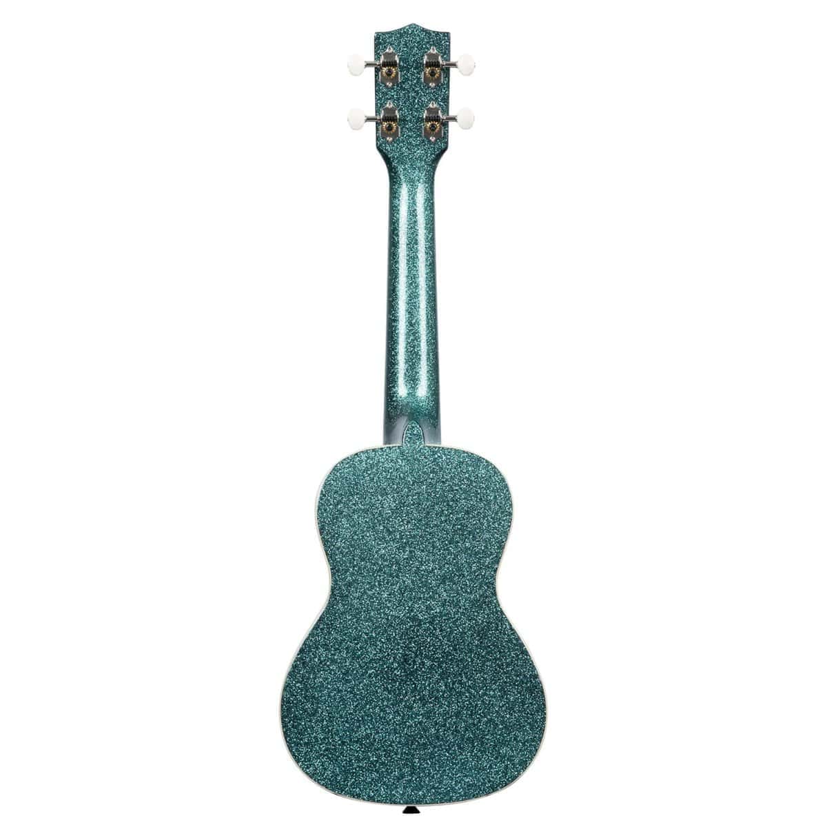 Ukulele Kala Rhapsody in Blue Concert Sparkle Series con - Imagen 5