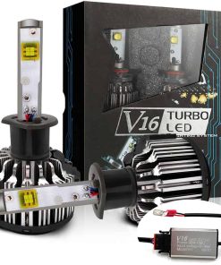 Faros LED para Automóvil Polarlander V16 Turbo 30W 3600LM