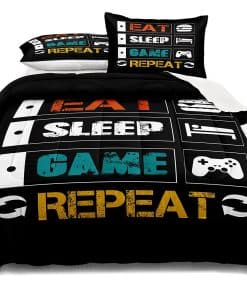 Juego de edredón Iris Bedding para gamers tamaño individual