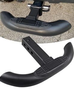 Paso de enganche para receptores de 2 pulgadas, Negro,