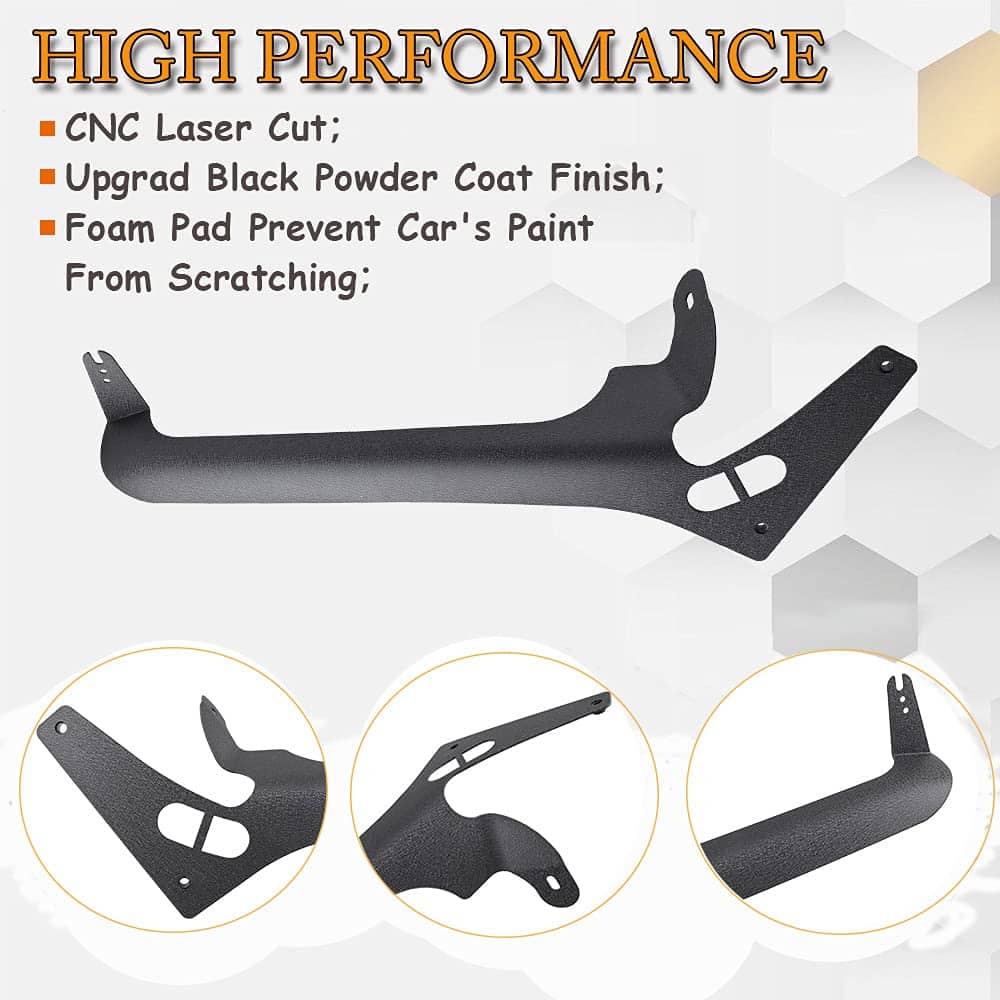 Soporte de Barra de Luz LED Samman 50'' Textura Negro - Imagen 3