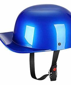 Casco de Moto Estilo Gorra de Béisbol Unisex-Adulto -