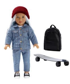 Muñeca DOLLFUN World Girls de 18 pulgadas Katie(Australia)