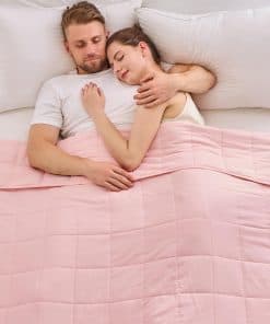 Manta pesada Yescool para adultos (25 lbs, 88� x 104�,