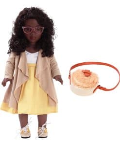Muñeca DOLLFUN World Girls de 18 pulgadas Set Hanna