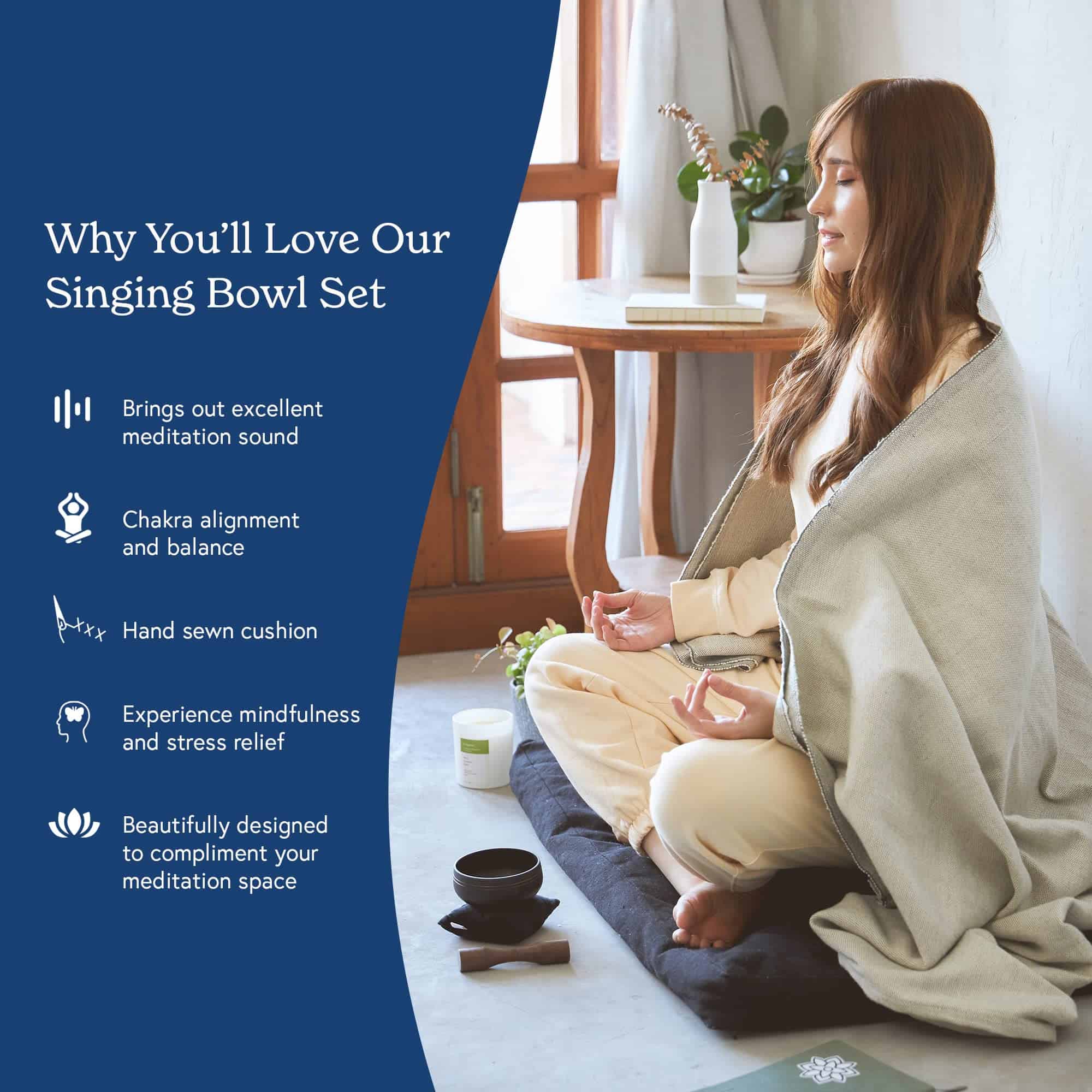 Set de Cuencos Tibetanos Mindful & Modern | Profundiza tu - Imagen 6