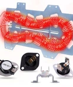 Assembly de Elemento Calefactor para Secadora Reemplaza