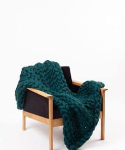 MLMGUO Manta de Lana Tejida para Sofá, Manta de Punto