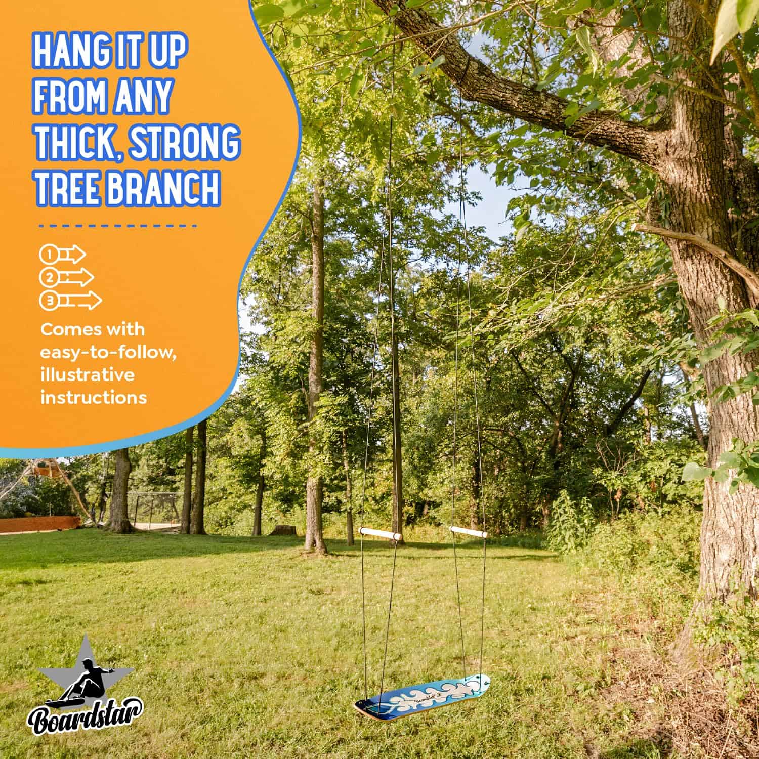 Columpio de pie para exteriores para niños - Columpio en - Imagen 8