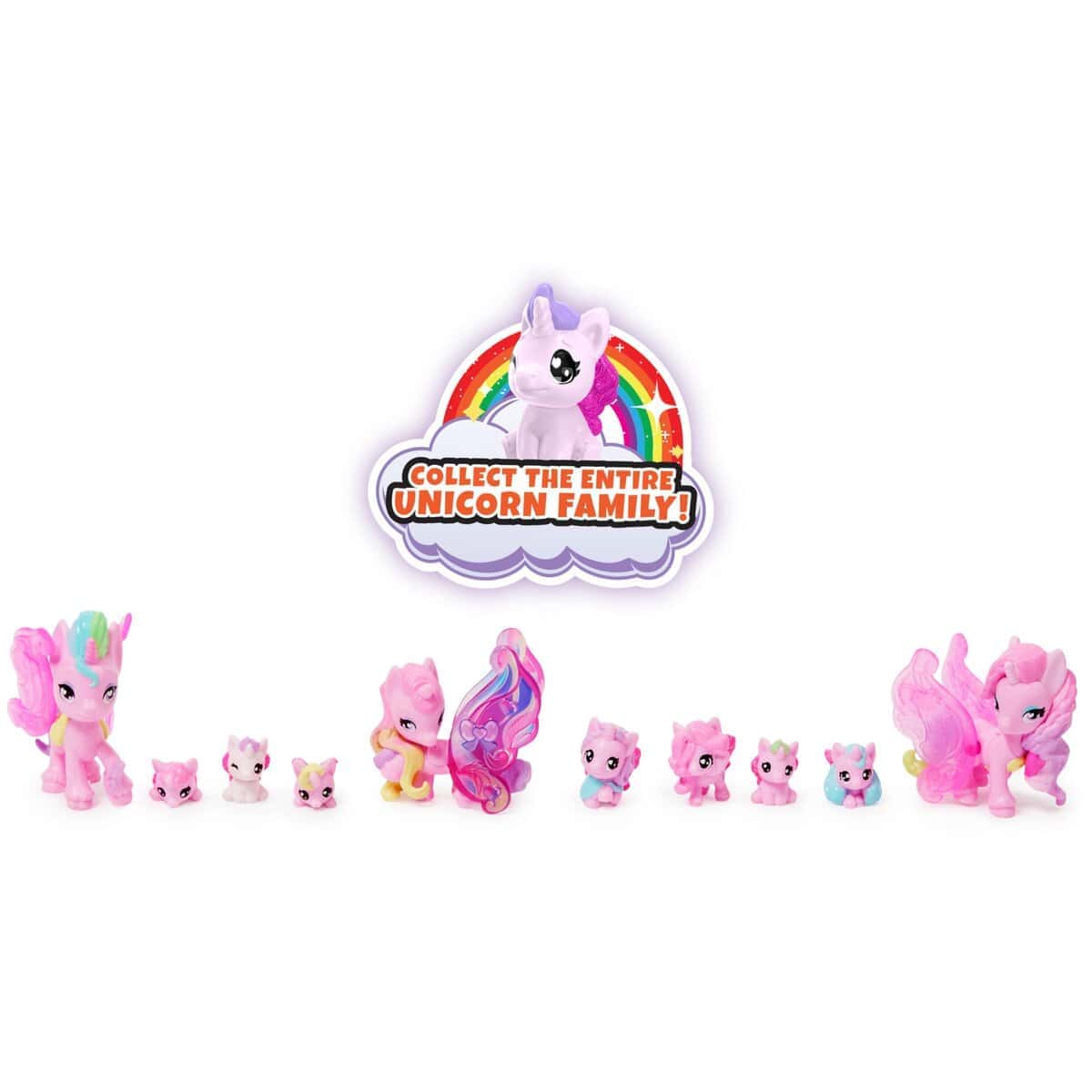 Hatchimals CollEGGtibles, Cartón de Familia Unicornio con - Imagen 7