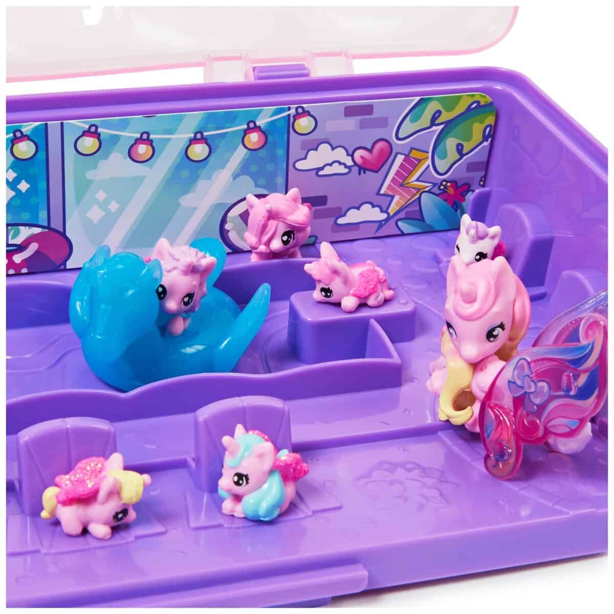 Hatchimals CollEGGtibles, Cartón de Familia Unicornio con - Imagen 9