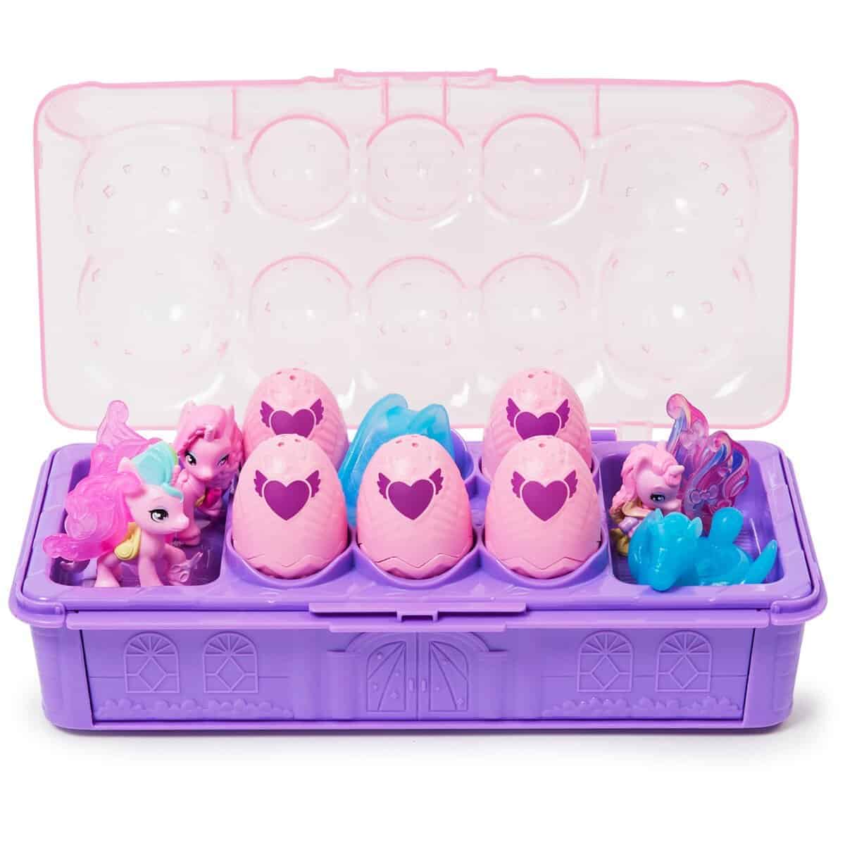Hatchimals CollEGGtibles, Cartón de Familia Unicornio con