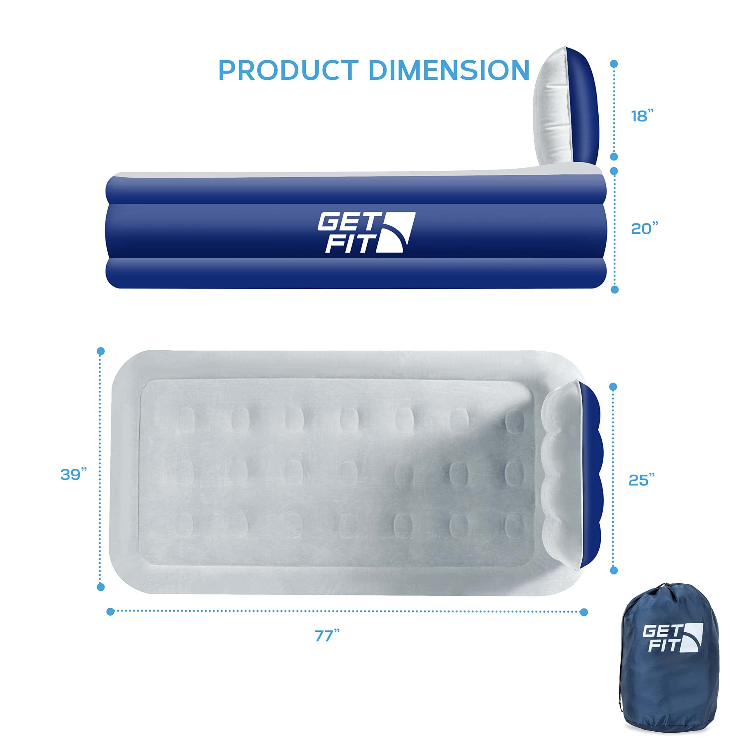 Cama de Aire Get Fit con Bomba Eléctrica Incorporada - - Imagen 3