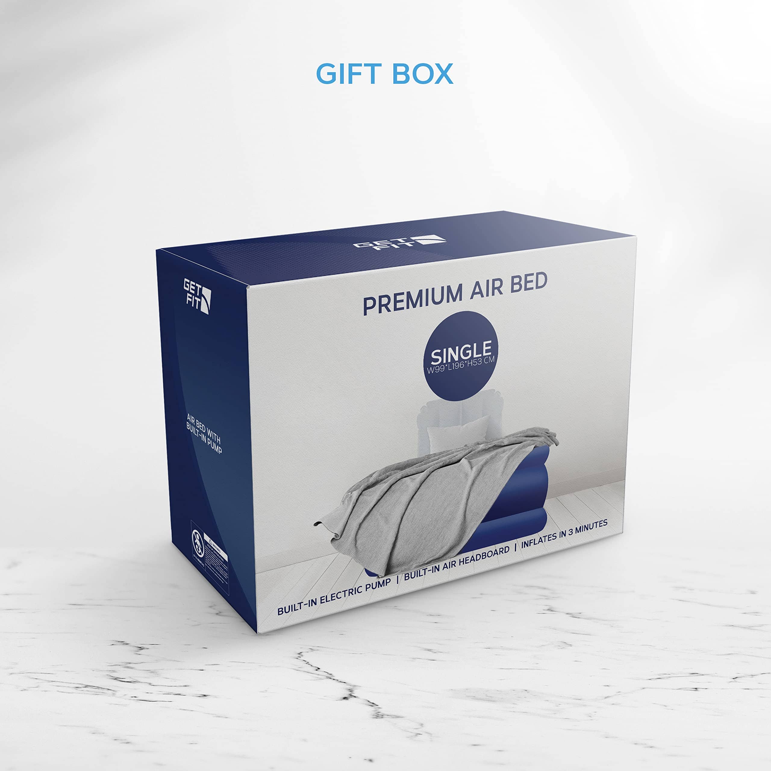 Cama de Aire Get Fit con Bomba Eléctrica Incorporada - - Imagen 8