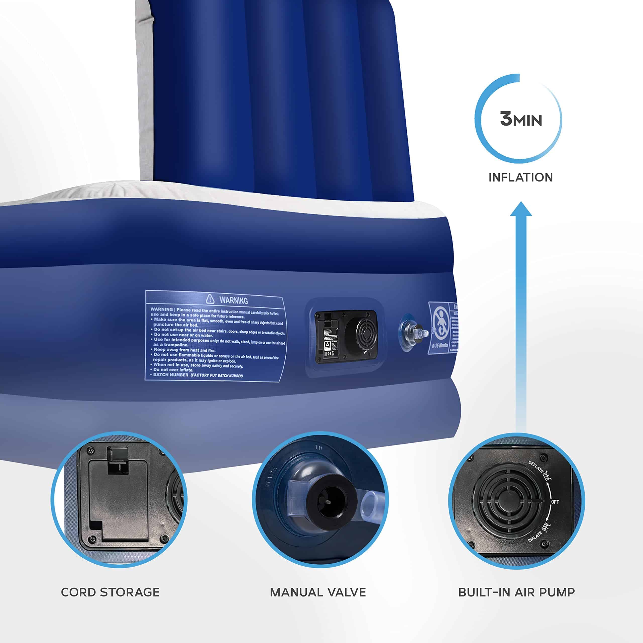 Cama de Aire Get Fit con Bomba Eléctrica Incorporada - - Imagen 4