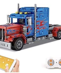 Set de Bloques de Construcción de Camiones y Autos de