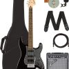 Paquete Fender Squier Stratocaster HSS con Amplificador,