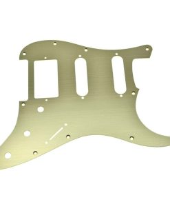 Pickguard de metal de aluminio anodizado de -ico - Oro