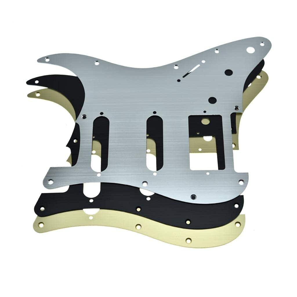 KAISH 11 Hole Metal Aluminum Anodized Modern Style ST/Strat - Imagen 6