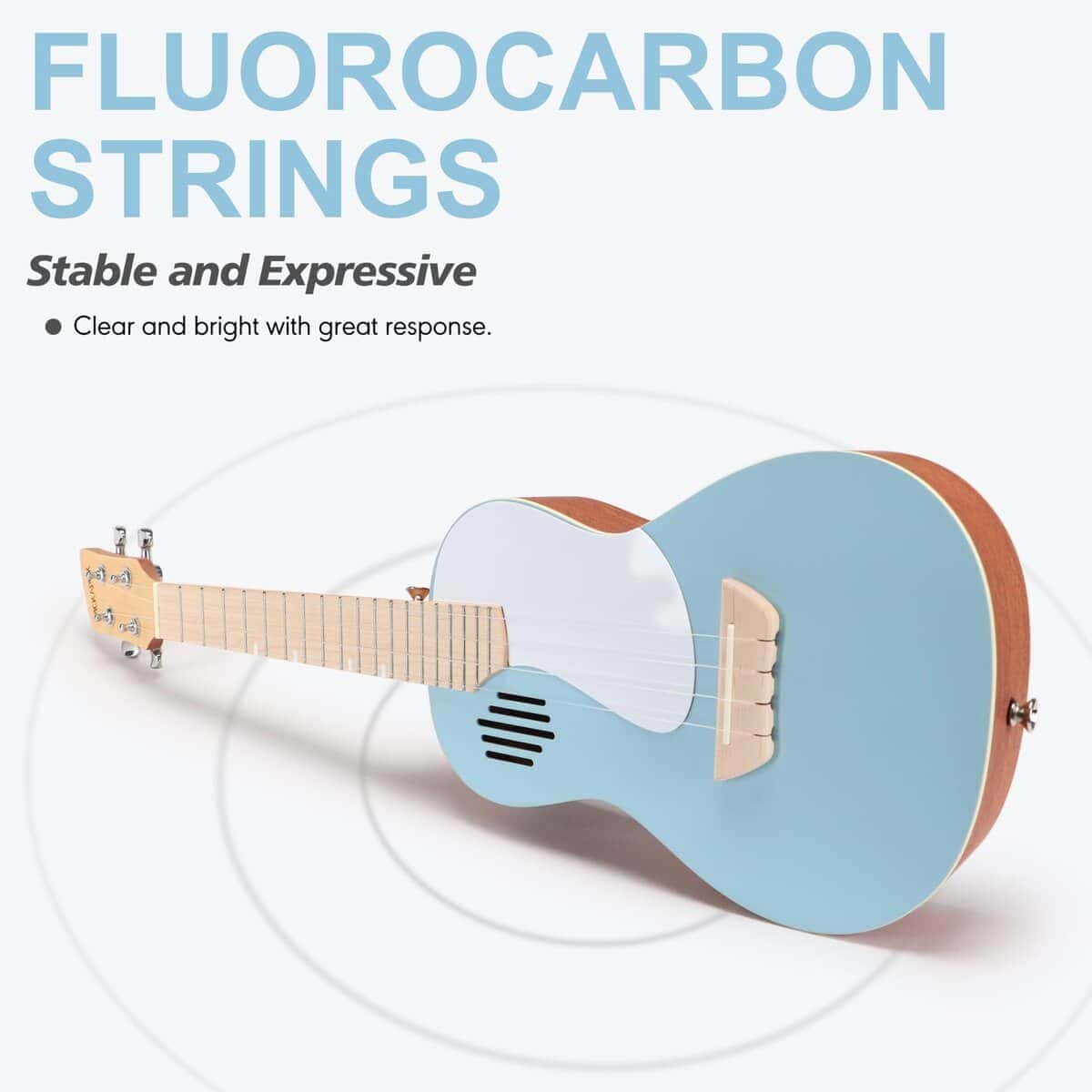 Kit de Ukulele de 23" Concierto PICKAPICK para - Imagen 7