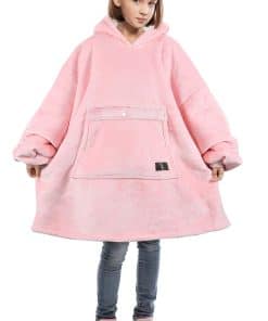 Catalonia Manta con Capucha para Niños, Sudadera Sherpa