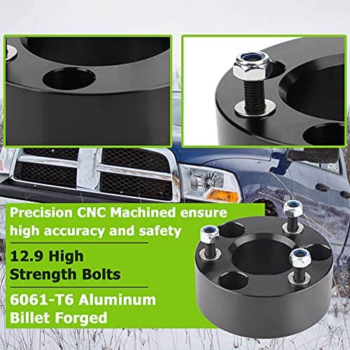 3" Kits de nivelación delanteros y traseros de 2" para Ram - Imagen 6