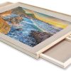 Tablero de Rompecabezas de Madera Tradeopia Deluxe con 4