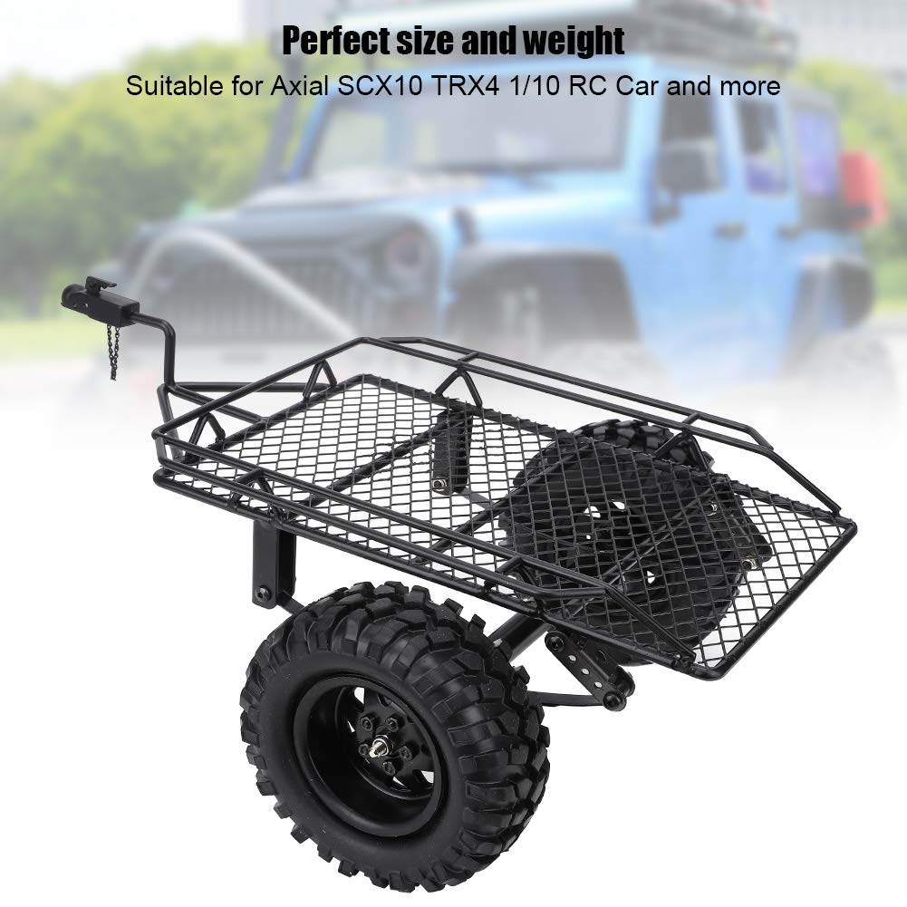 01 Trailer Car Hopper Trail, Remolque de Cubo de Metal para - Imagen 6