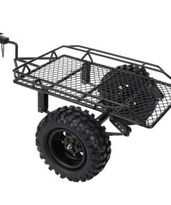 01 Trailer Car Hopper Trail, Remolque de Cubo de Metal para