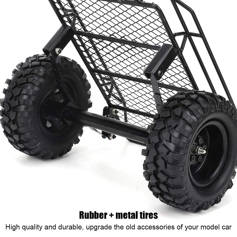 01 Trailer Car Hopper Trail, Remolque de Cubo de Metal para - Imagen 4