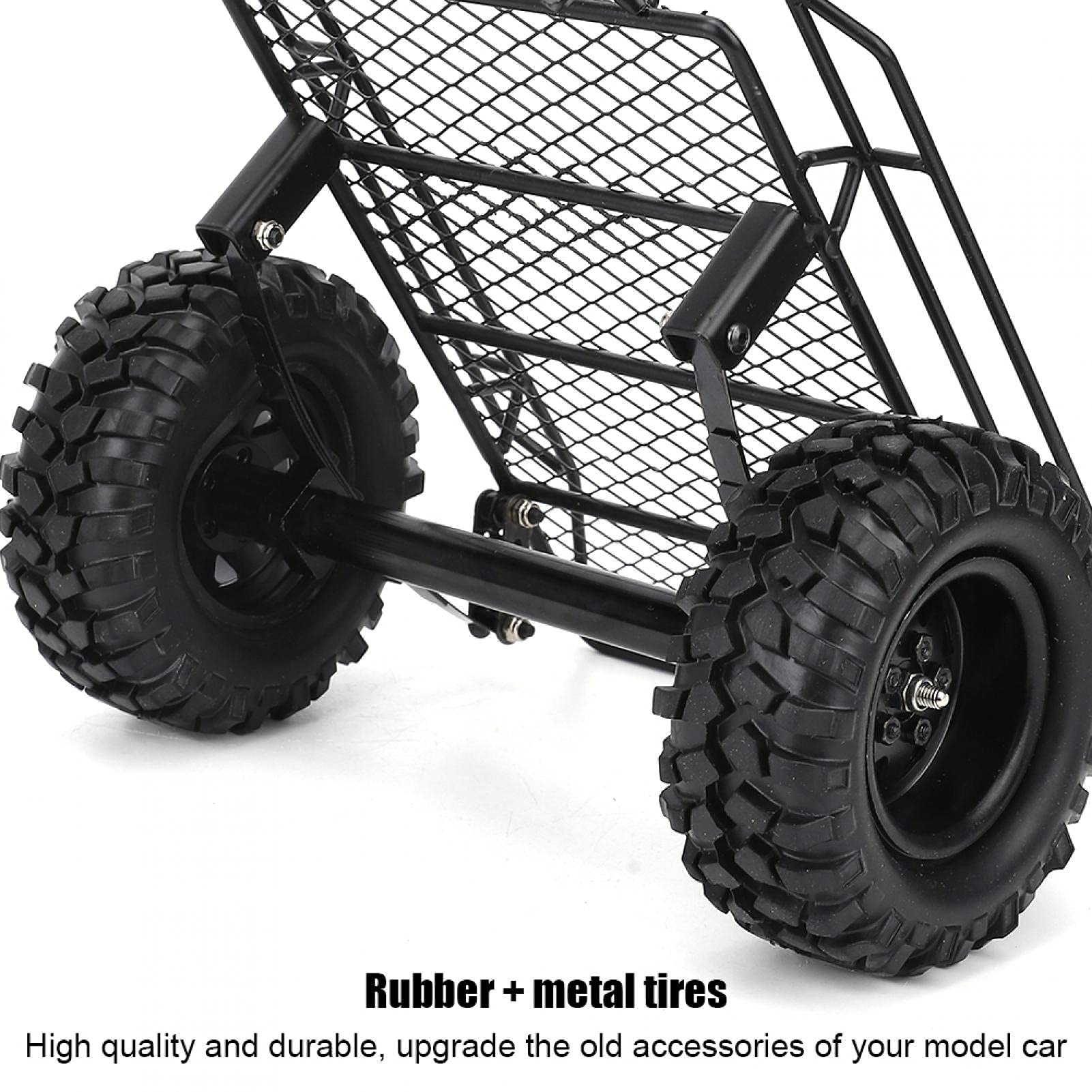 01 Trailer Car Hopper Trail, Remolque de Cubo de Metal para - Imagen 7