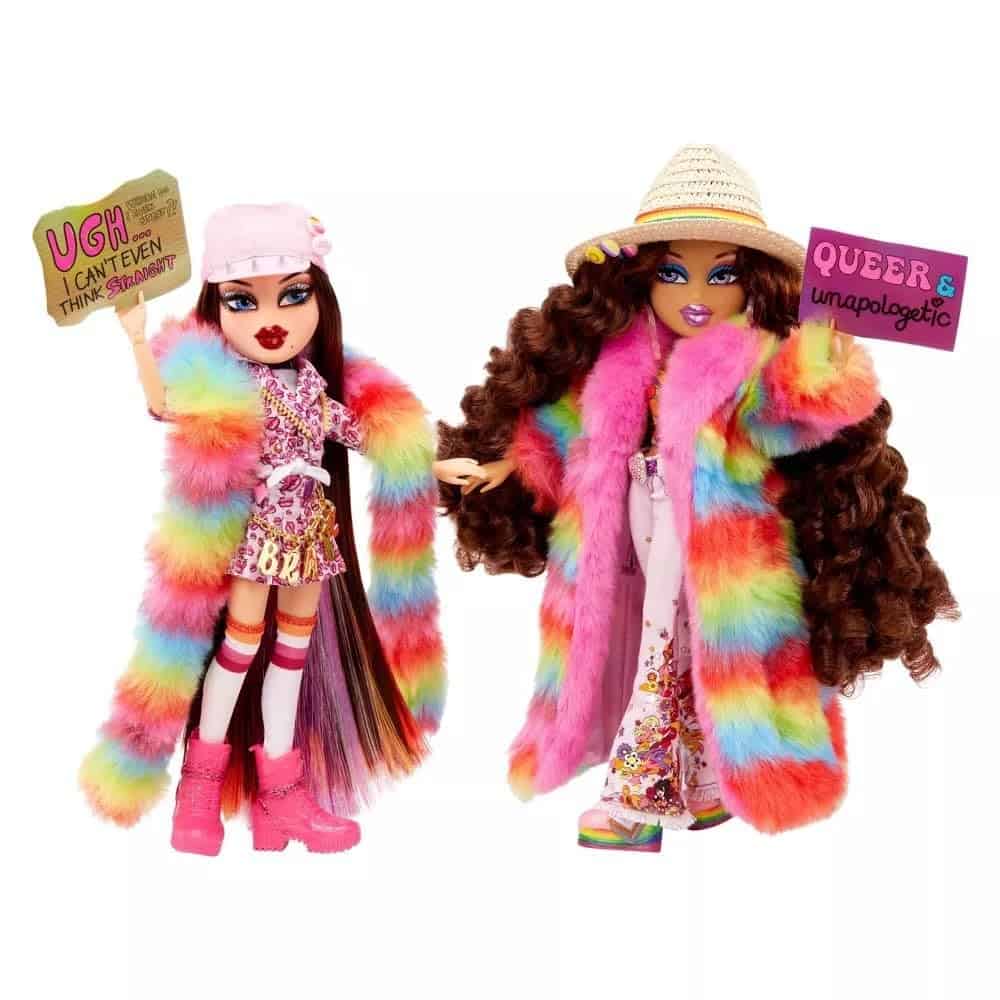 Paquete de 2 muñecas de moda Bratz x JimmyPaul edición