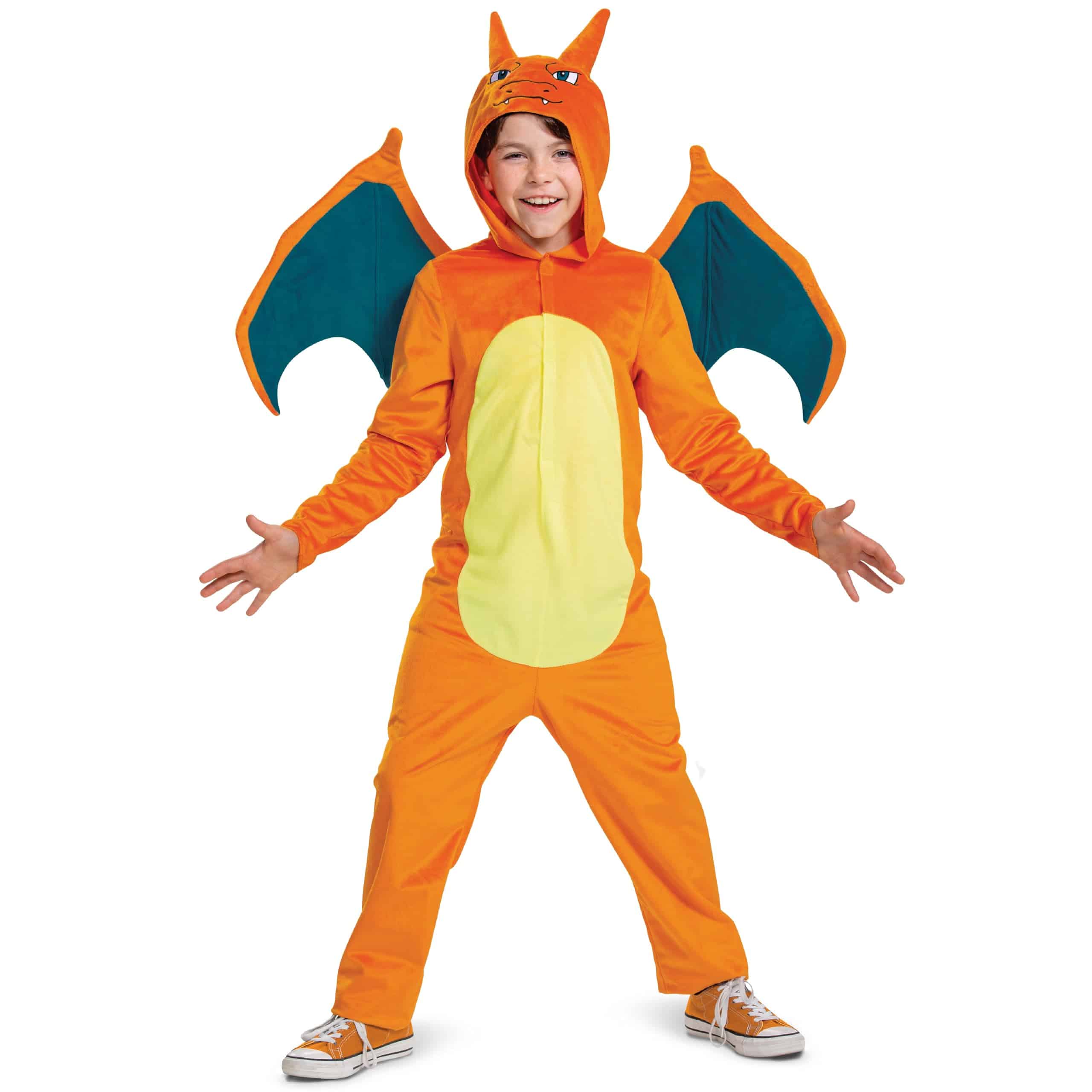 Disfraz de Charizard para Niños, Disfraz -Como se Muestra