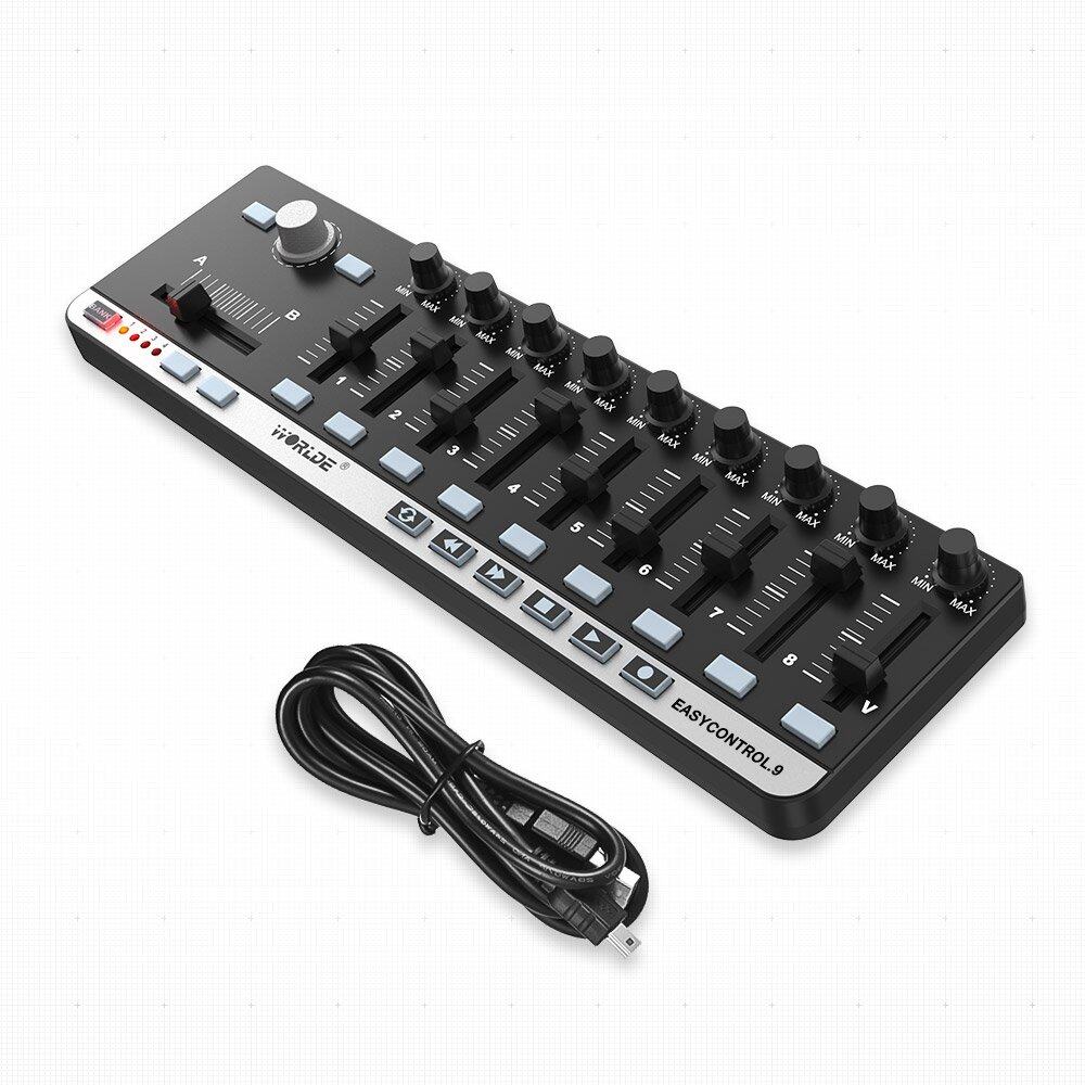 Controlador de teclado MIDI de 9 Slim-Line Btuty Portable - Imagen 8