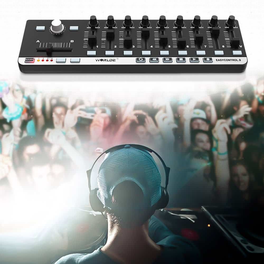 Controlador de teclado MIDI de 9 Slim-Line Btuty Portable - Imagen 9